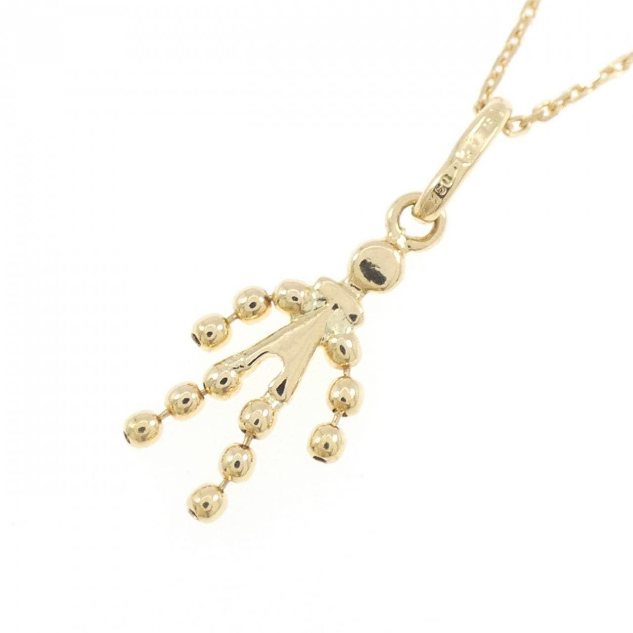 ウノアエレ 750YG/K18YG ネックレス
