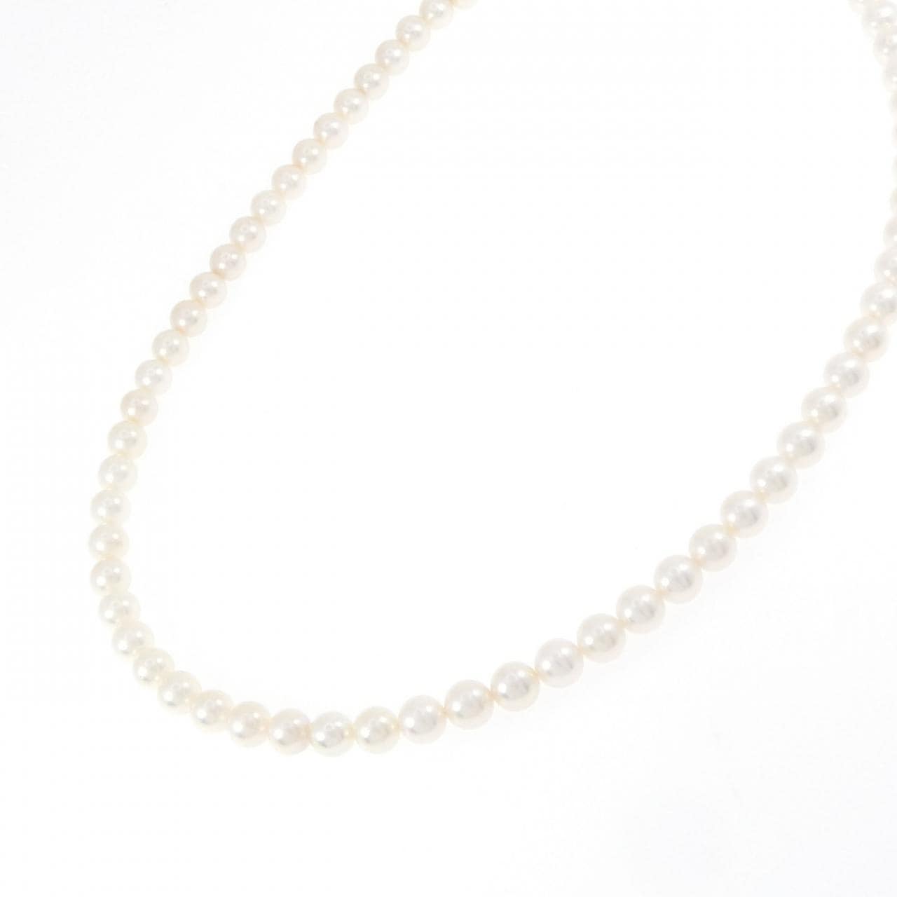 シルバークラスプ アコヤパール ネックレス 6-6.5mm