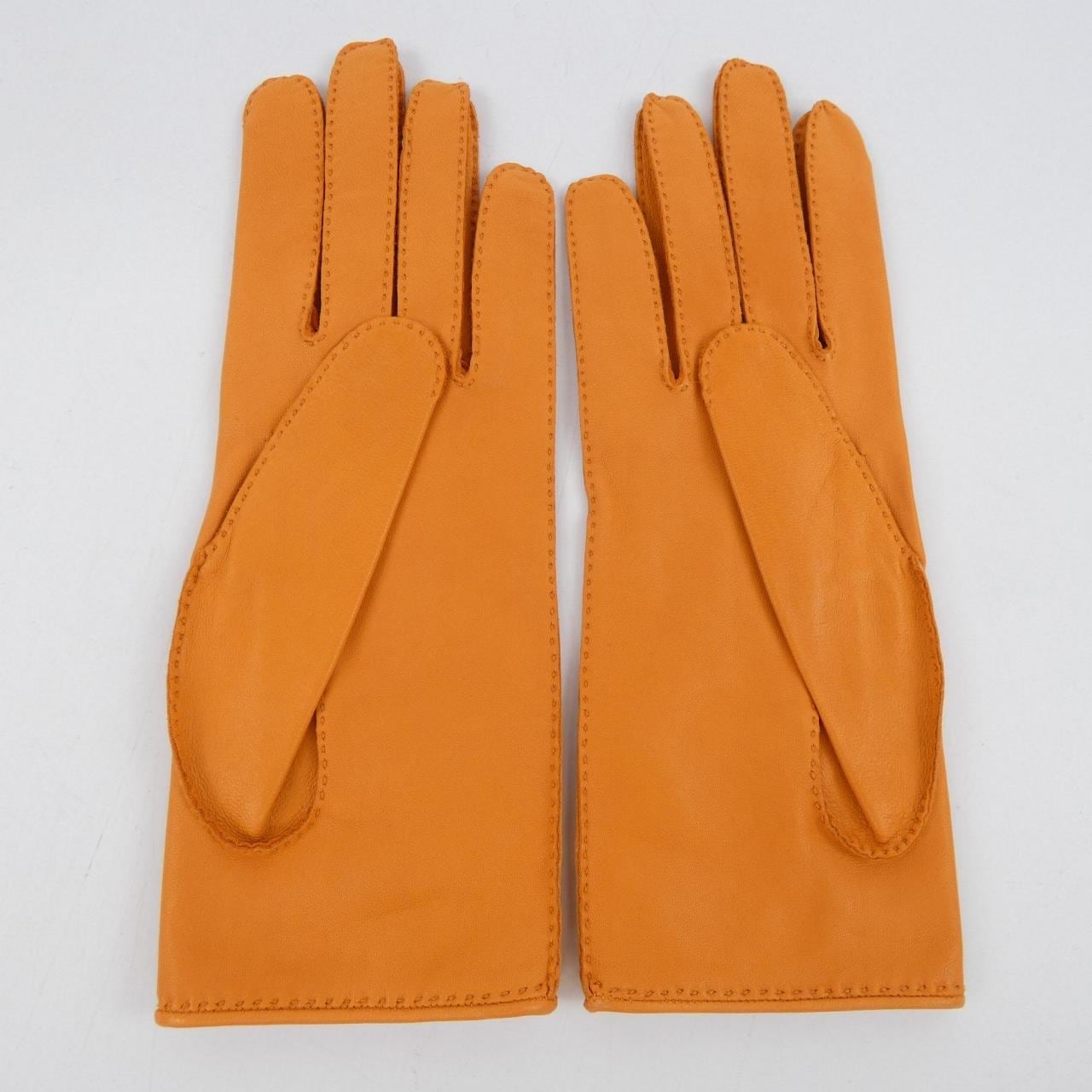 エルメス HERMES NERVURES DROITES 002696G GLOVE