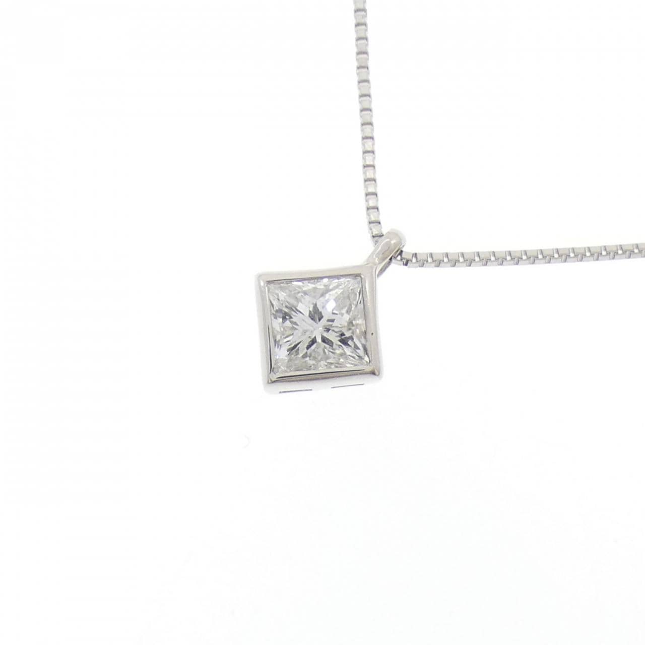 PT900/PT850 ダイヤモンド ネックレス 0.34CT