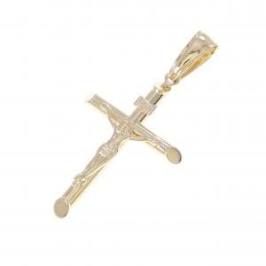 K18YG十字架吊墜