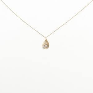 K10YG ダイヤモンド ネックレス 0.03CT