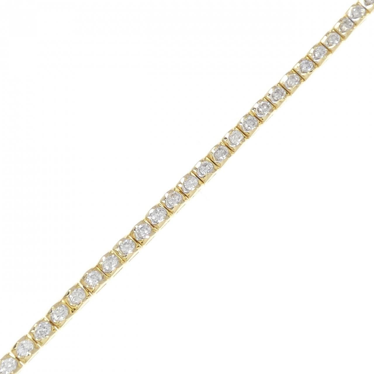 K18YG Diamond bracelet