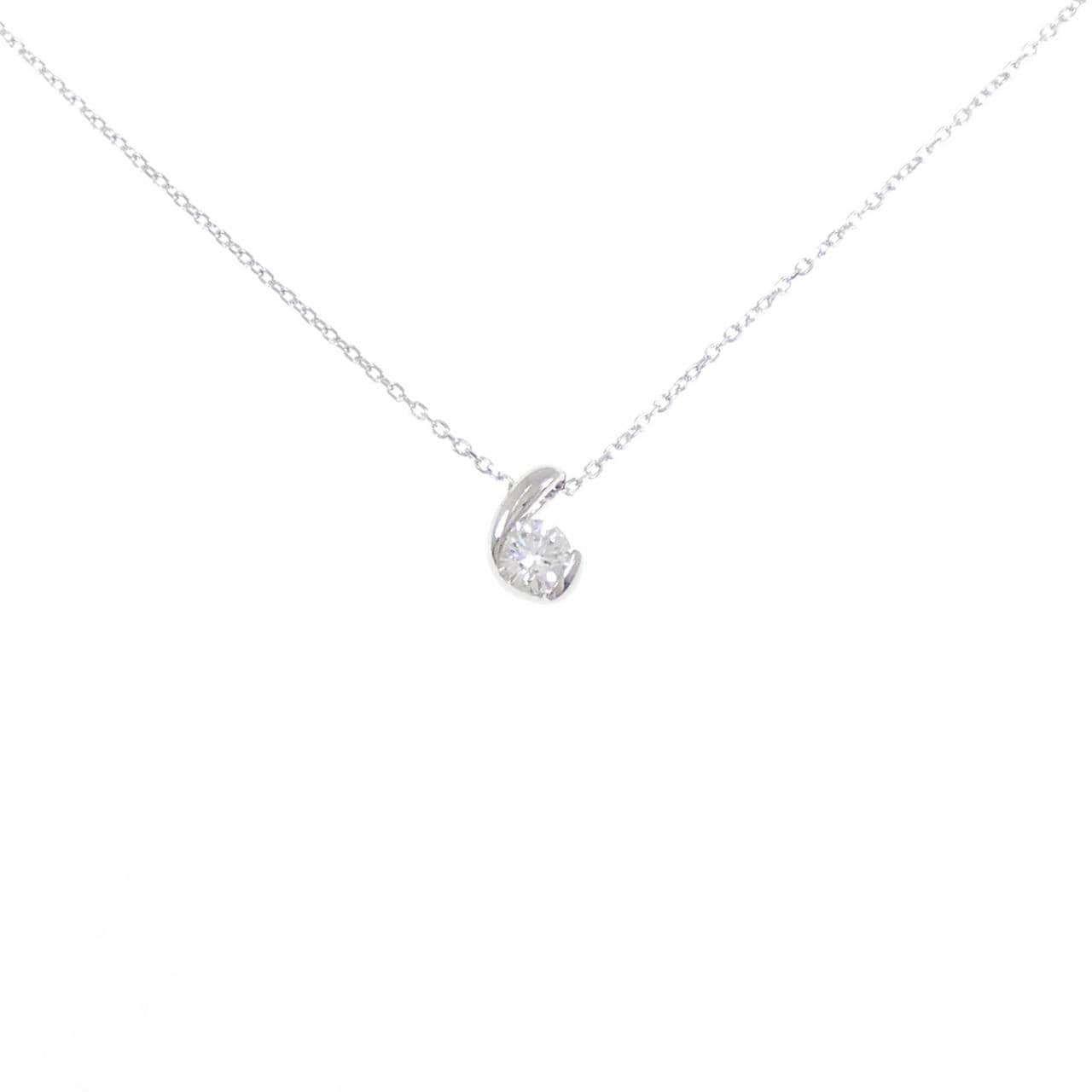PT900/PT850 ダイヤモンド ネックレス 0.272CT