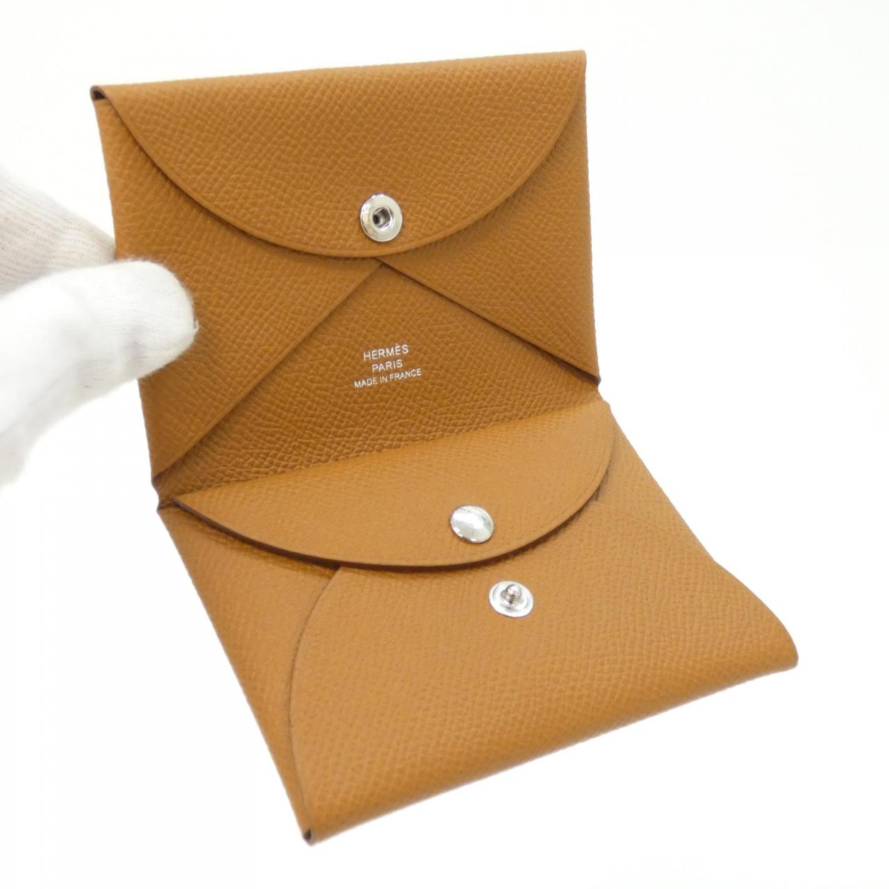 【未使用品】エルメス カルヴィ デュオ 083035CK コインケース