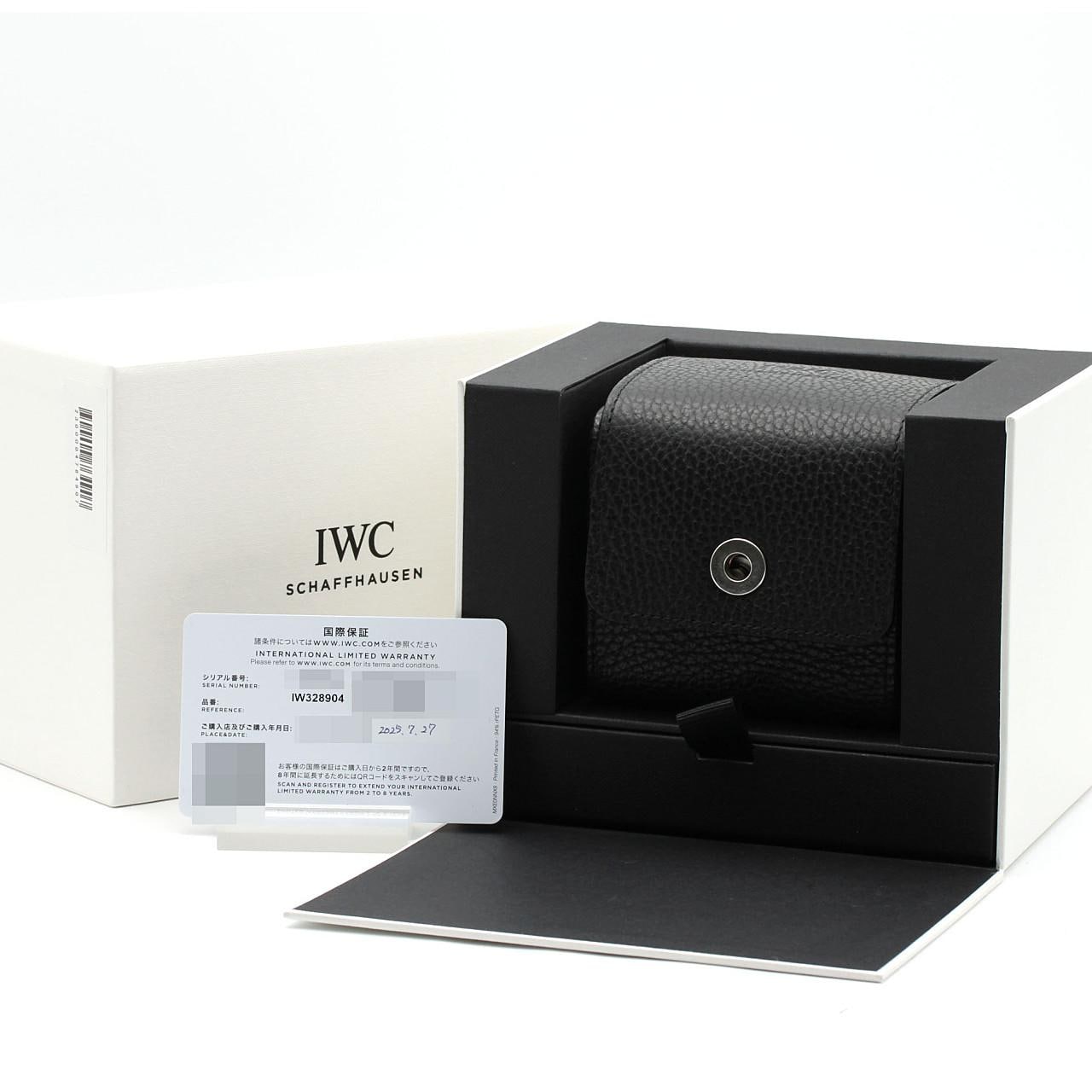 IWC インヂュニアオートマティック40 IW328904 TI 自動巻