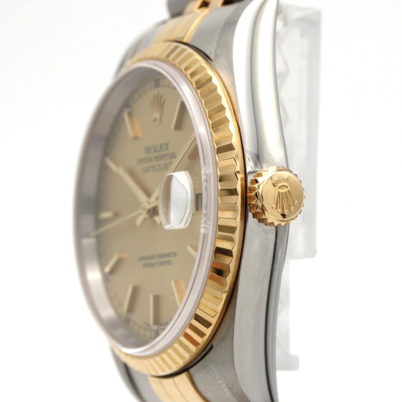 ロレックス デイトジャスト 16233 SSxYG 自動巻 K番