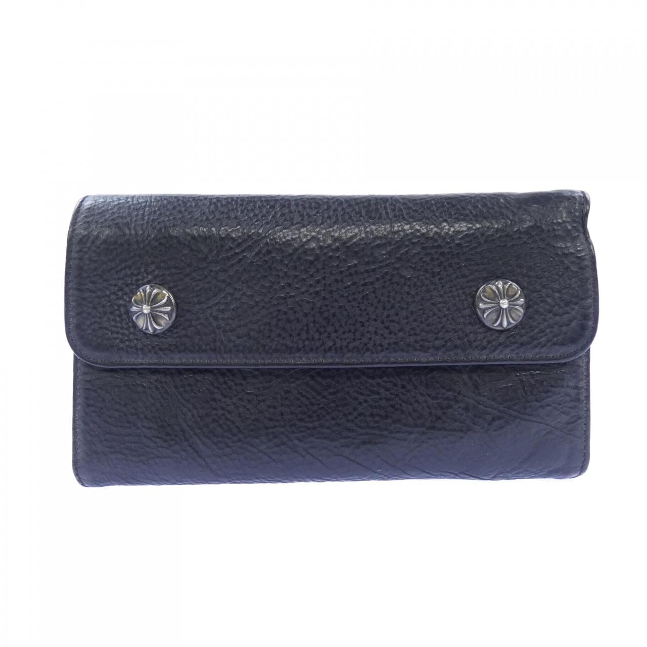 クロムハーツ CHROME HEARTS WAVE CROSS BTN　ウェーブ クロスボタン 2246 304 0501 0900 WALLET