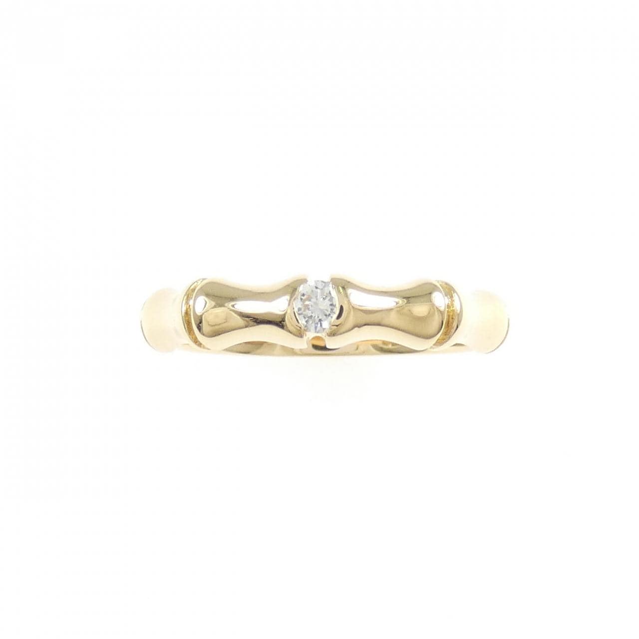 K18YG ダイヤモンド リング 0.06CT