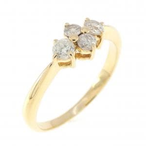 K18YG ダイヤモンド リング 0.33CT