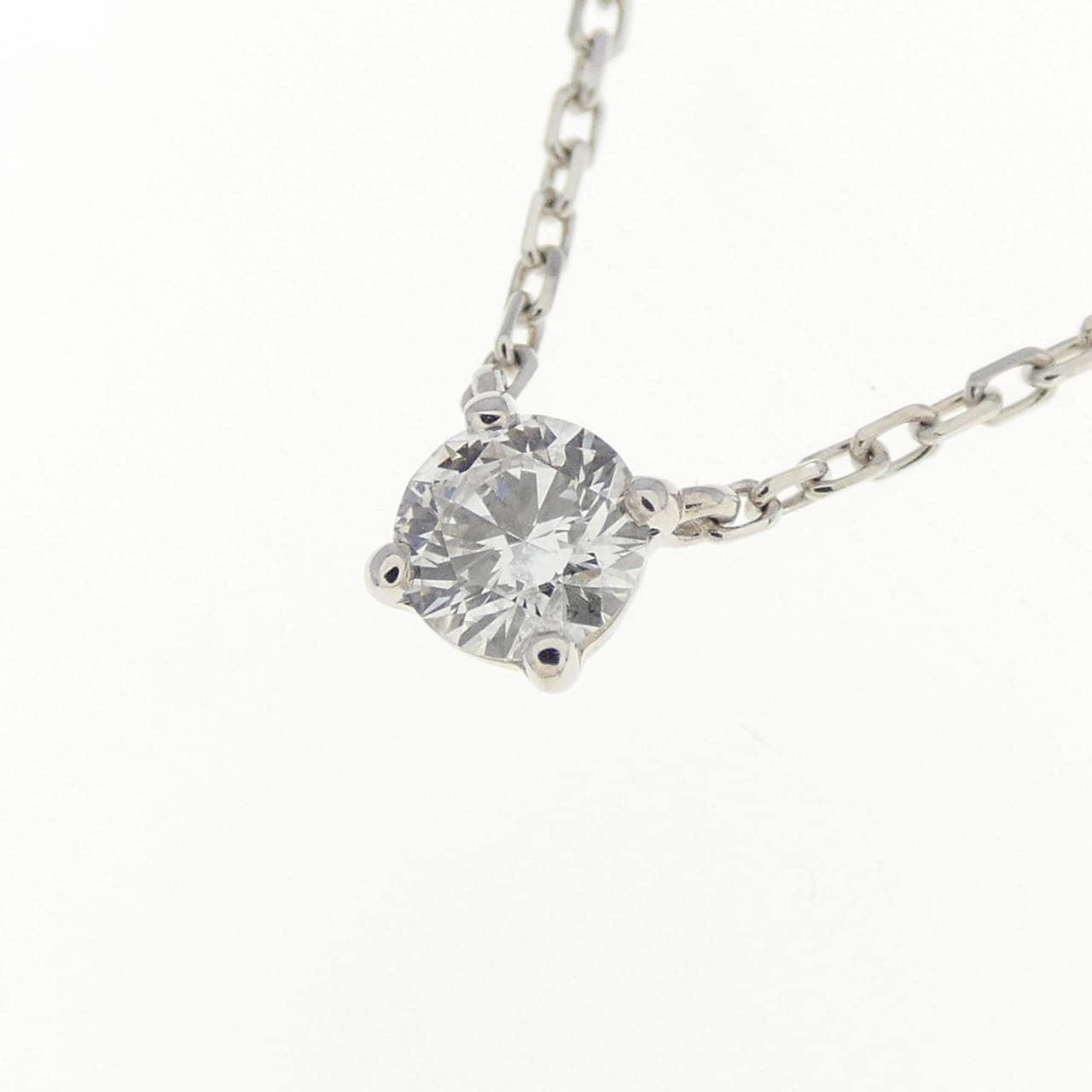 カルティエ 1985 ネックレス 0.18CT F VVS2 EXT