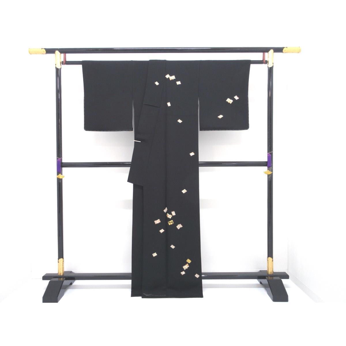 訪問着　友禅金彩加工