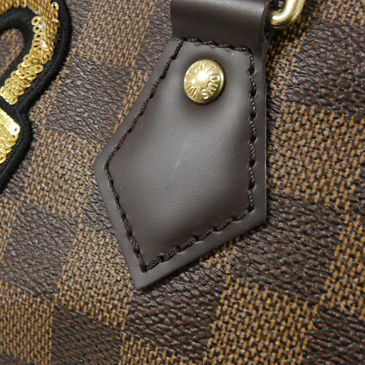 ルイヴィトン ダミエ(LVストーリーズ) スピーディ バンドリエール 30cm N40060 ボストンバッグ