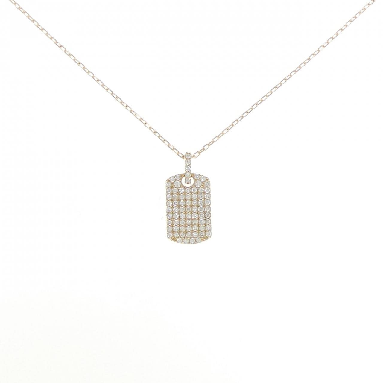 【新品】K18YG ダイヤモンド ネックレス 0.31CT