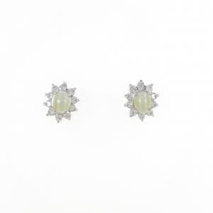 PT クリソベリルキャッツアイ ピアス 0.72CT