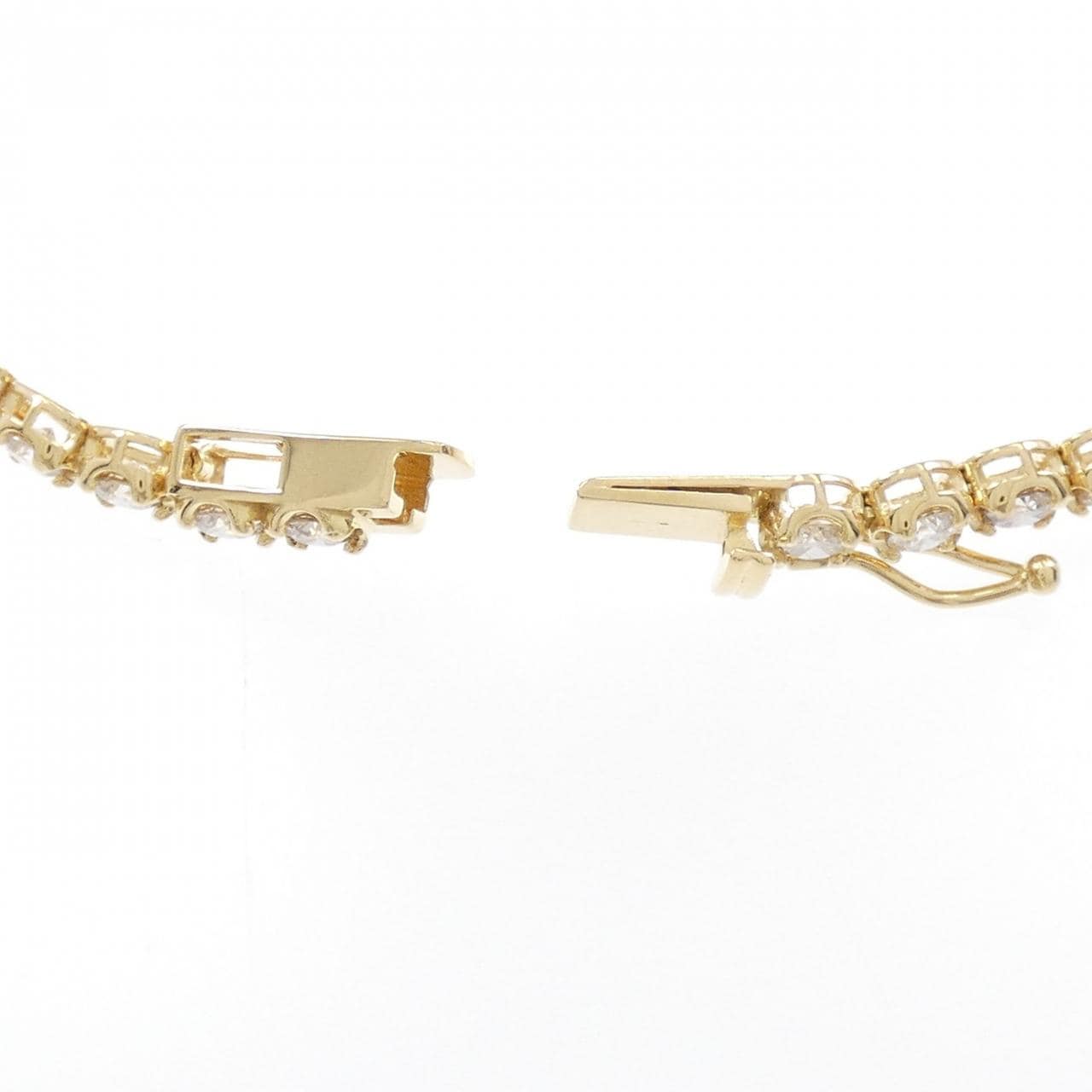 【新品】18KYG ダイヤモンド ブレスレット 5.00CT