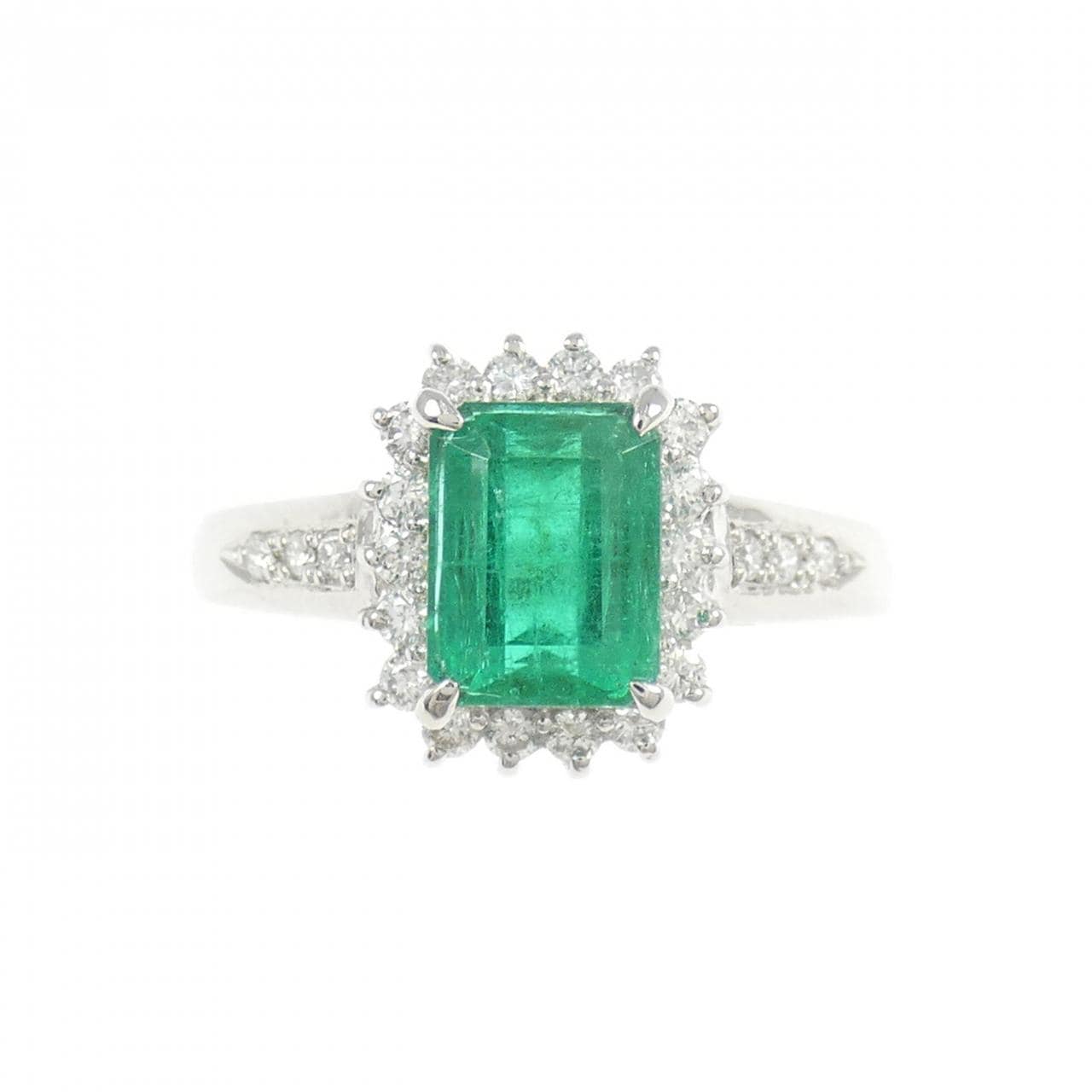PT900 Emerald Ring 1.48CT