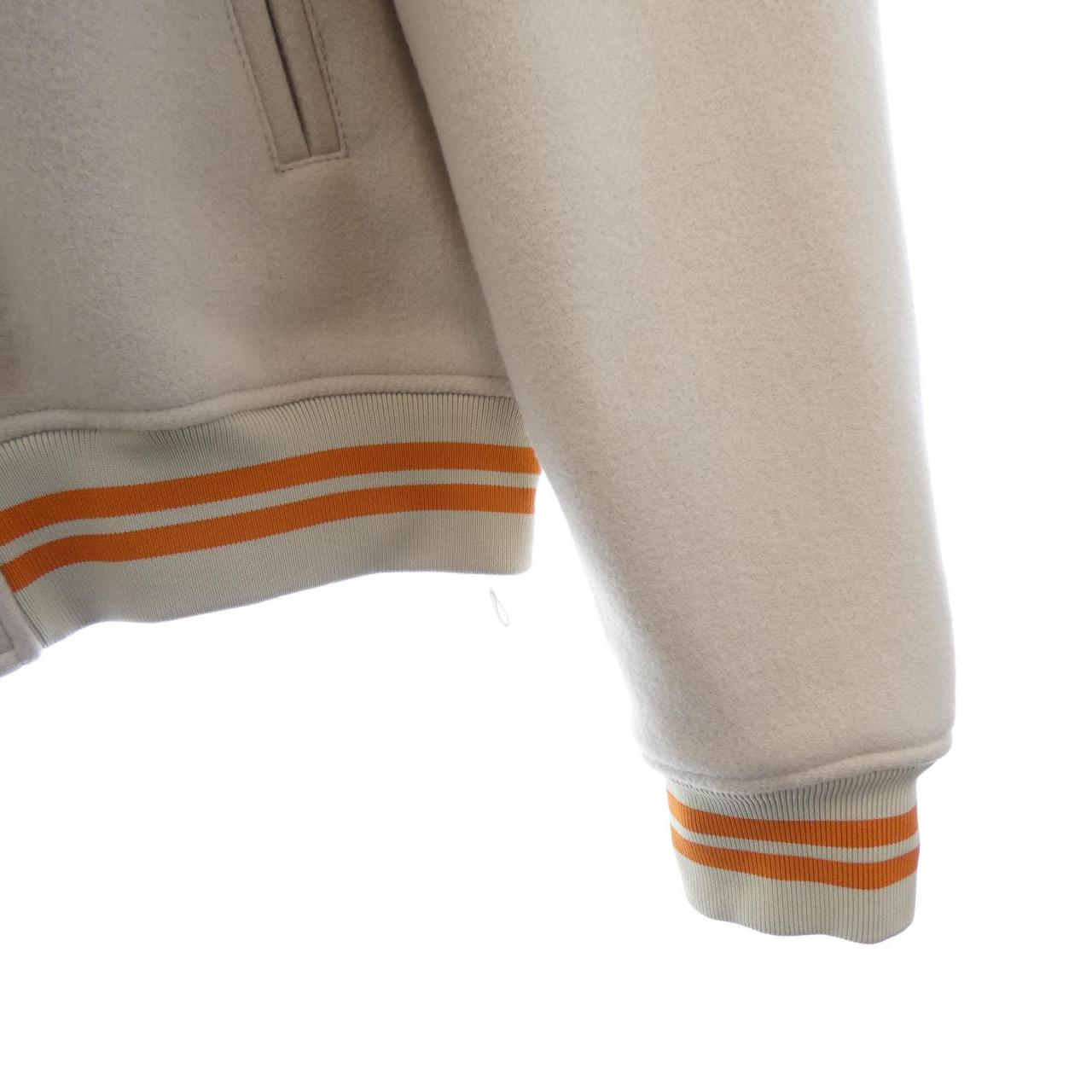 OFF-WHITE-WHITE OMEA305S23FAB001 運動夾克