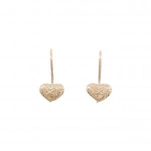 585PG ハート ピアス