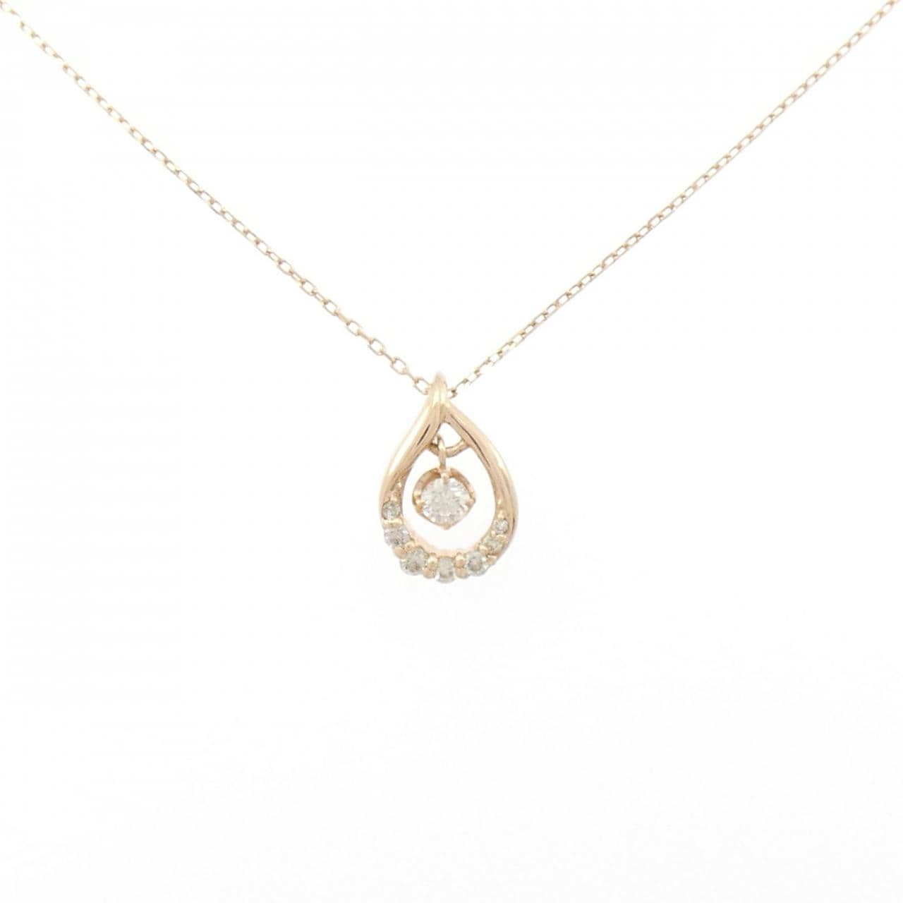 K10PG ダイヤモンド ネックレス