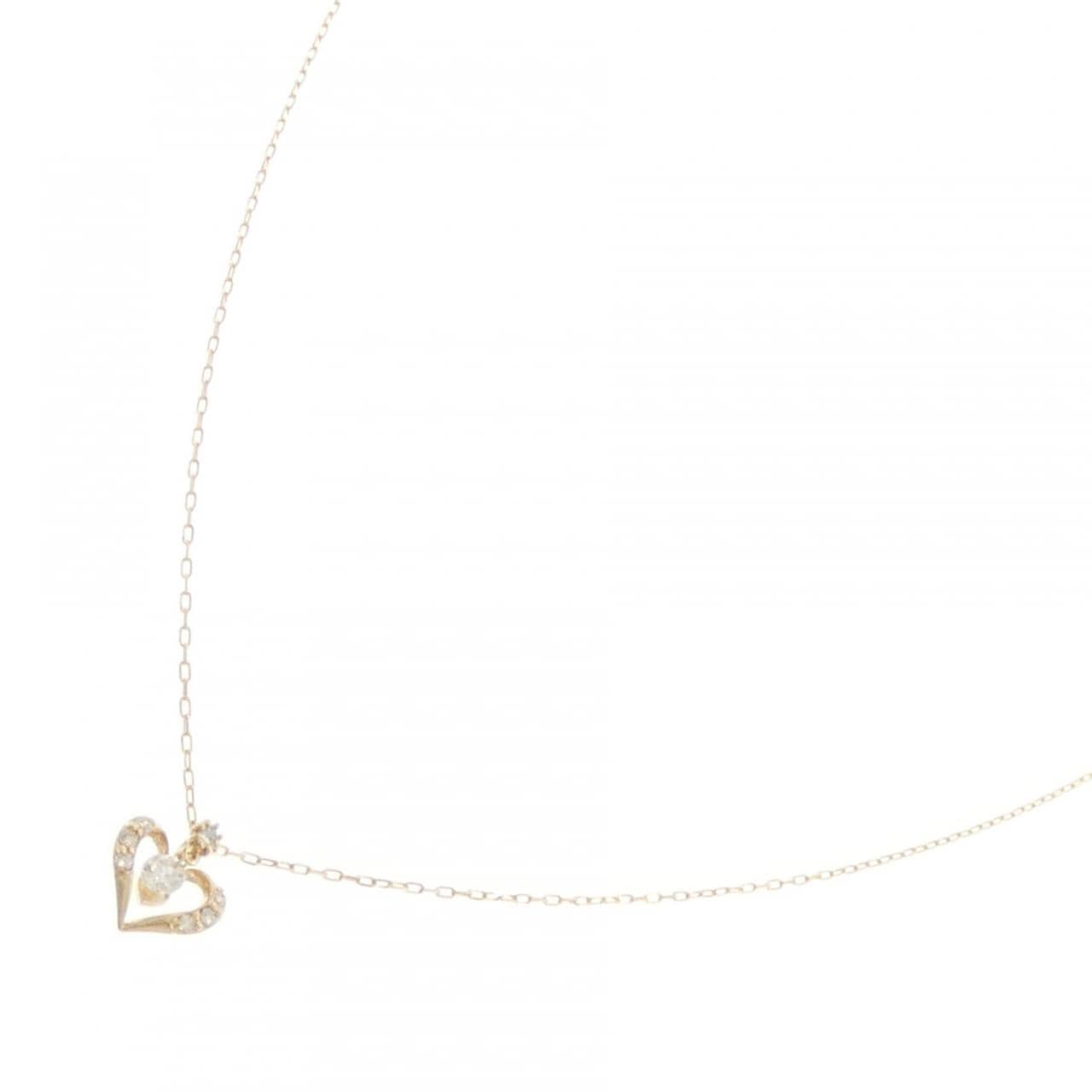 サマンサティアラ ダイヤモンド ネックレス 0.09CT