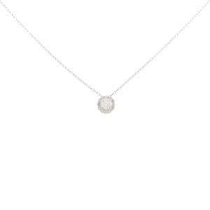 PT950/PT850 ダイヤモンド ネックレス 0.226CT