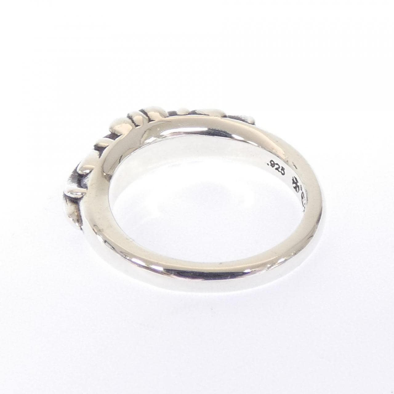 クロムハーツ CHROME HEARTS BABY CLSC FLORAL CRS ベイビークラシックフローラルクロス 207146023SLVXXX001 RING