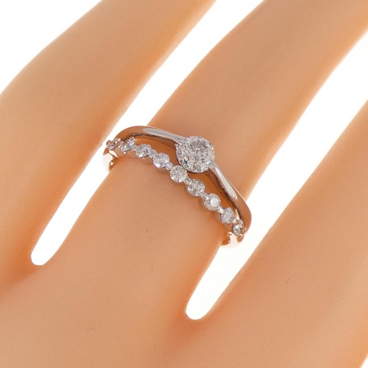 PT ダイヤモンド リング 0.50CT