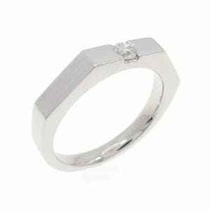 K18WG ダイヤモンド リング 0.11CT