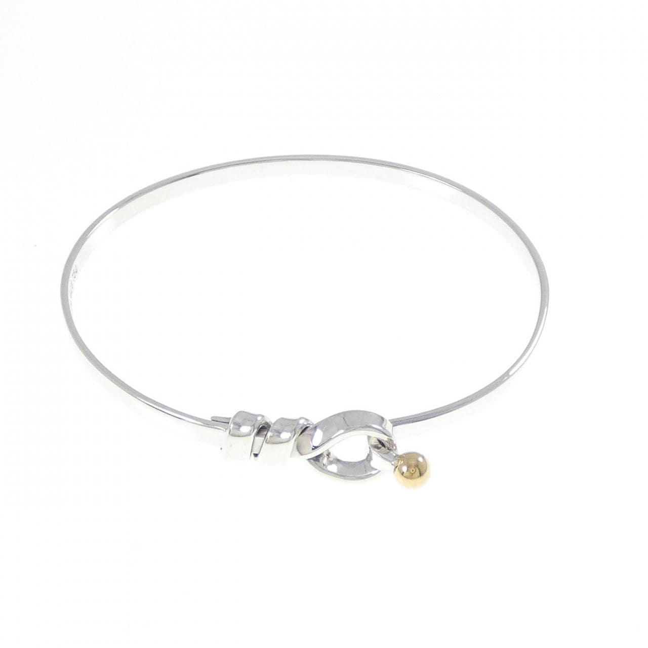 【ヴィンテージ】ティファニー フック&アイ バングル