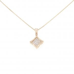 K18PG ダイヤモンド ネックレス 0.25CT