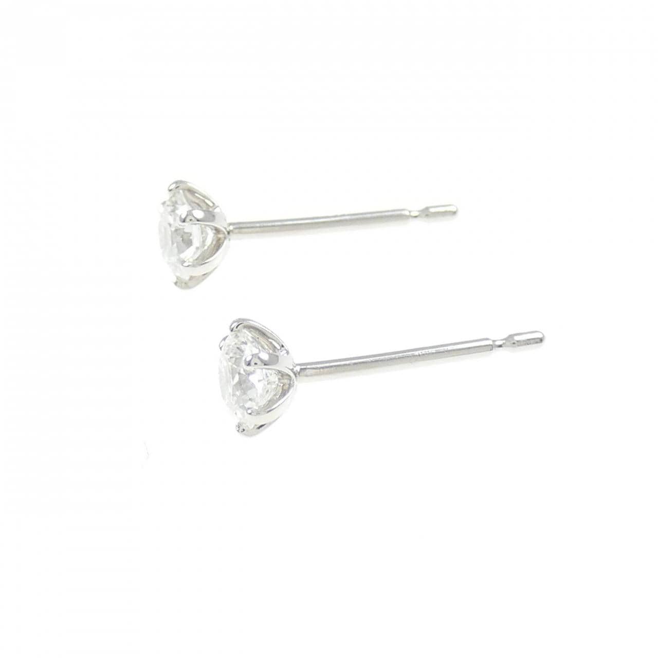 [Remake] PT/ST Diamond Earrings 0.210CT 0.221CT F VS2 EXT