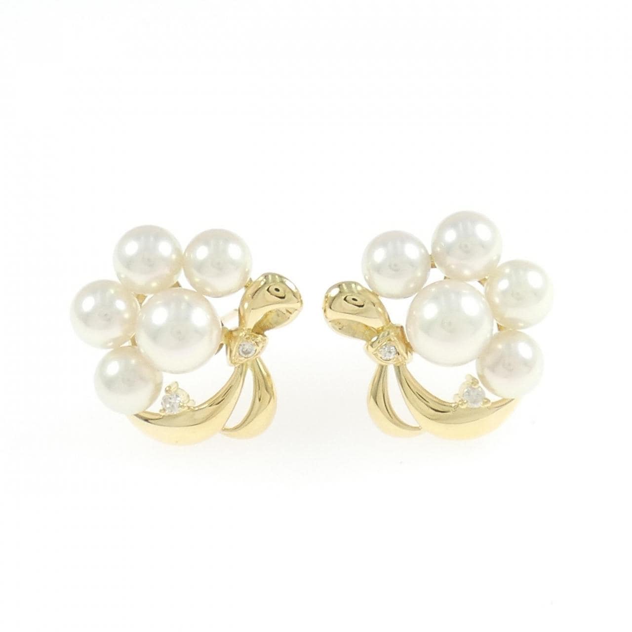 K18YG アコヤパール ピアス