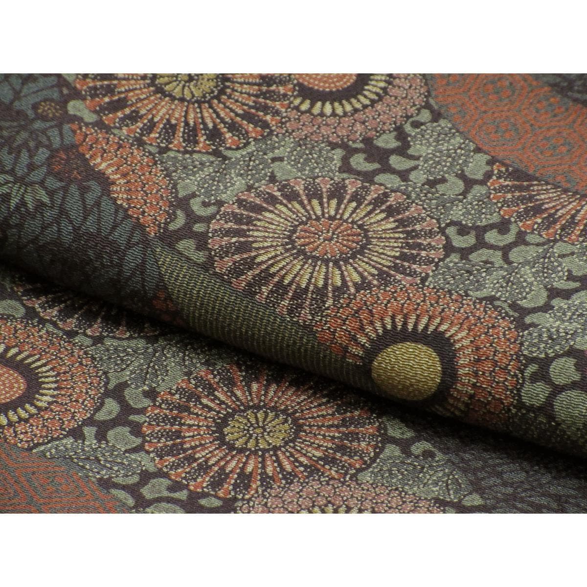 【未使用品】小紋　京友禅【細合俊男】