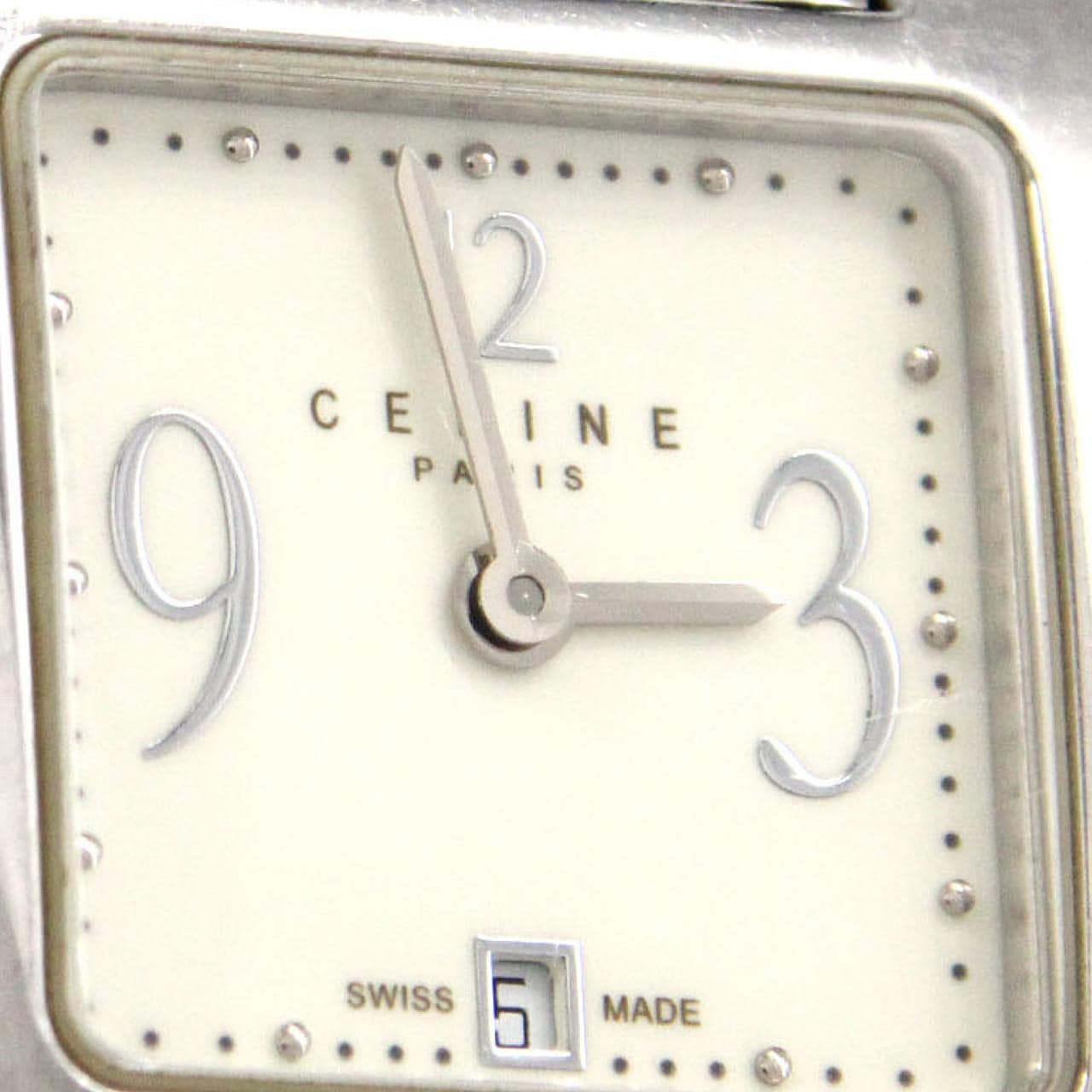 【ノーメンテナンス還元価格】セリーヌ スクエアケース SS クォーツ