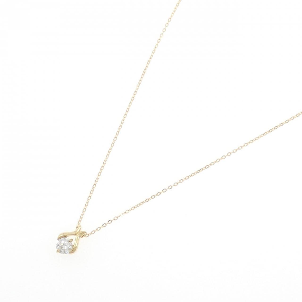 K18YG ダイヤモンド ネックレス 0.207CT