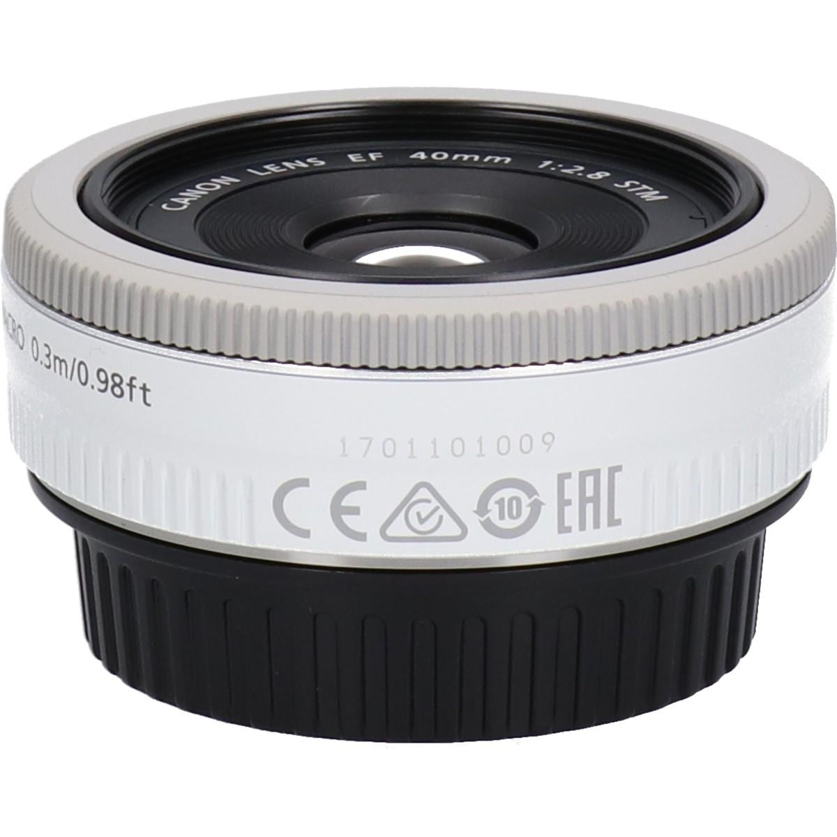 ＥＦ４０ｍｍ　Ｆ２．８ＳＴＭ　ＷＨＩＴＥ