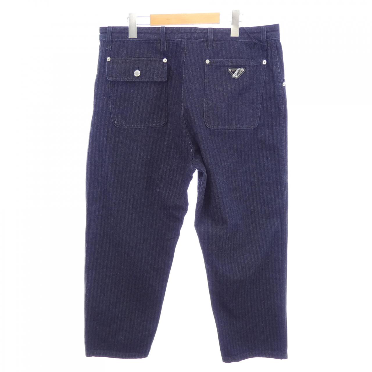 プラダ PRADA トライアングルロゴ GEP403 SOOO 16HD ジーンズ