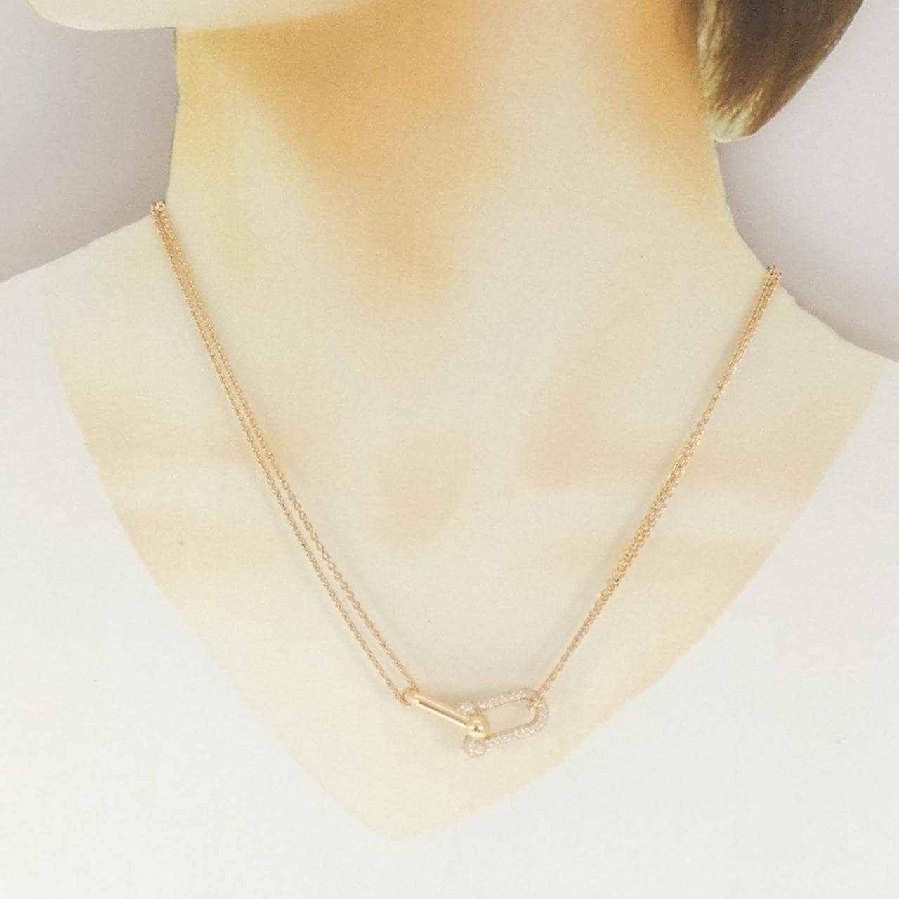 ティファニー リンク ネックレス 0.74CT