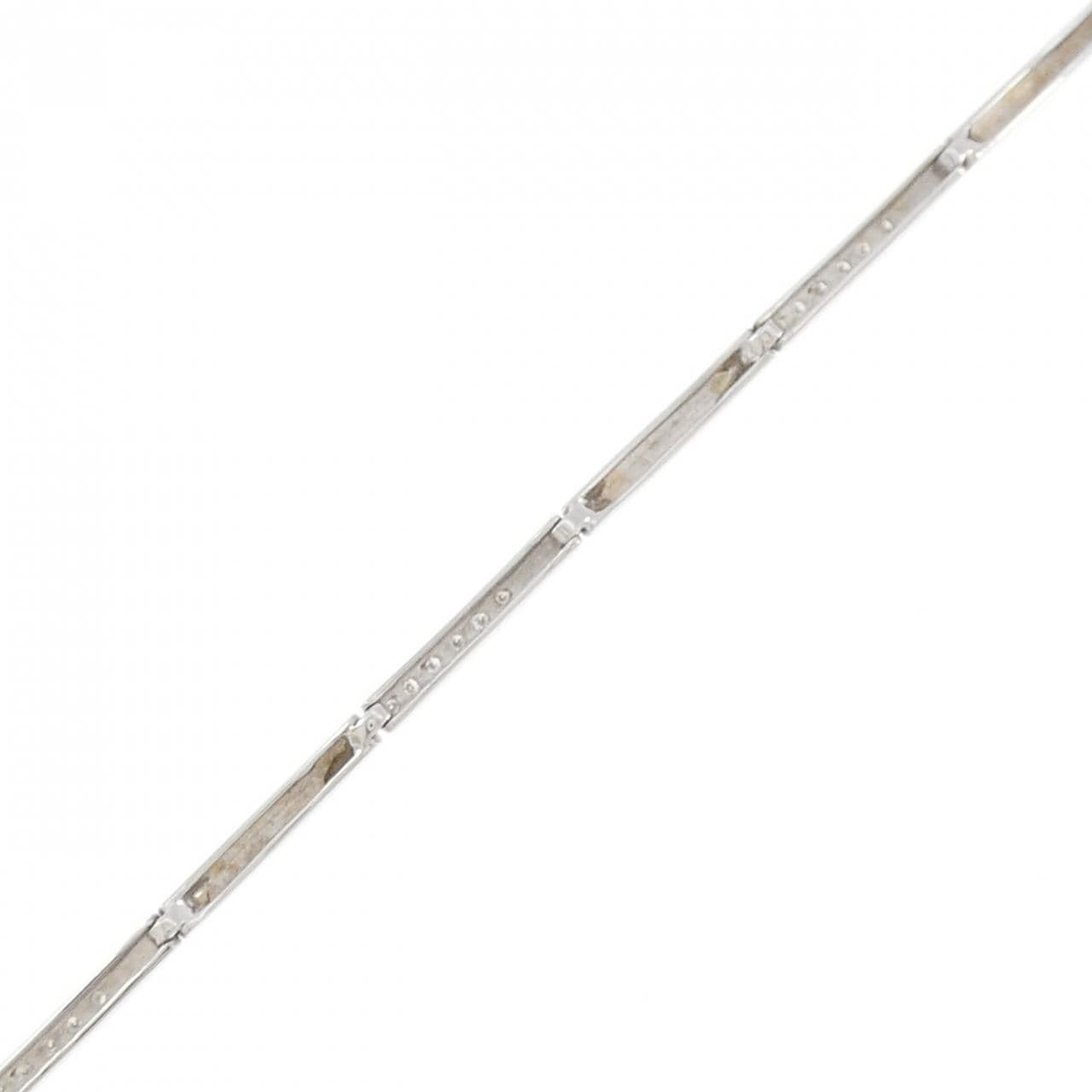 K18WG ダイヤモンド ブレスレット 0.15CT