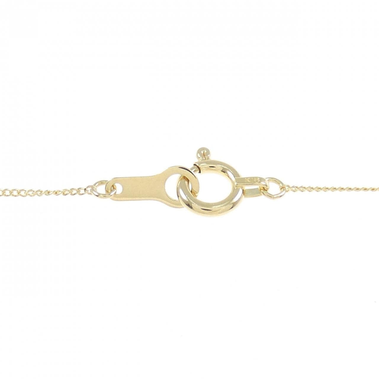 K18YG クロス ダイヤモンド ネックレス 0.90CT