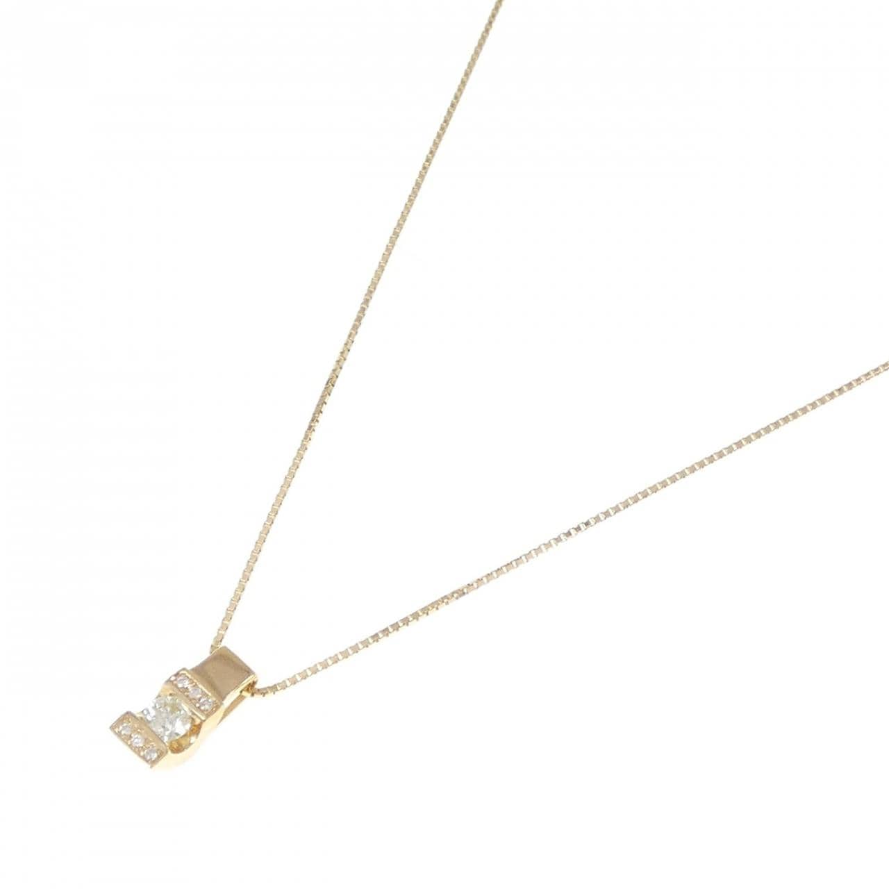 K18YG ダイヤモンド ネックレス 0.180CT