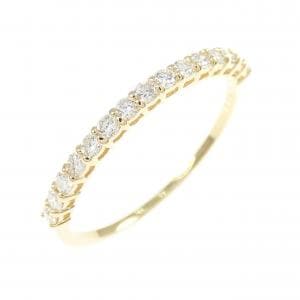 【リメイク】K18YG ダイヤモンド リング 0.30CT