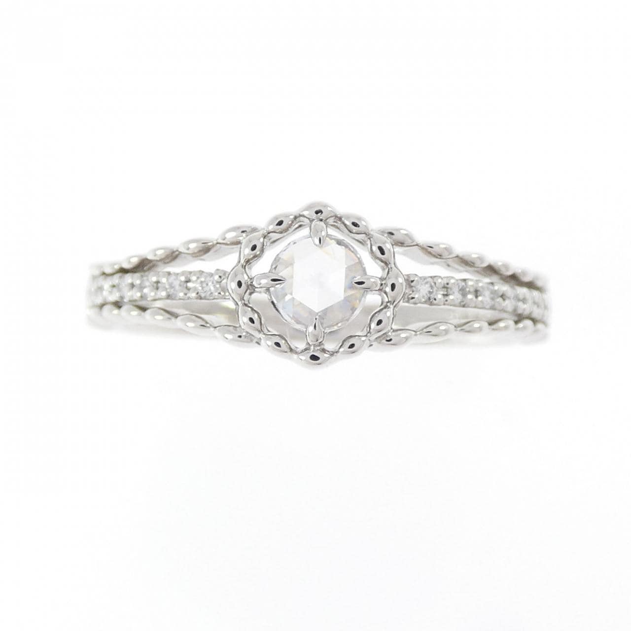 PT900 ダイヤモンド リング 0.118CT