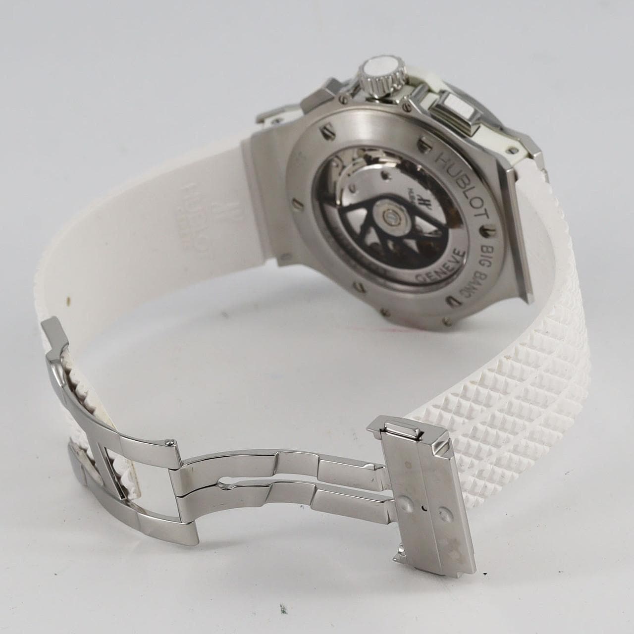 ウブロ ビッグバンオールホワイトダイヤモンド 301.SE.230.RW.114 SSxセラミック 自動巻