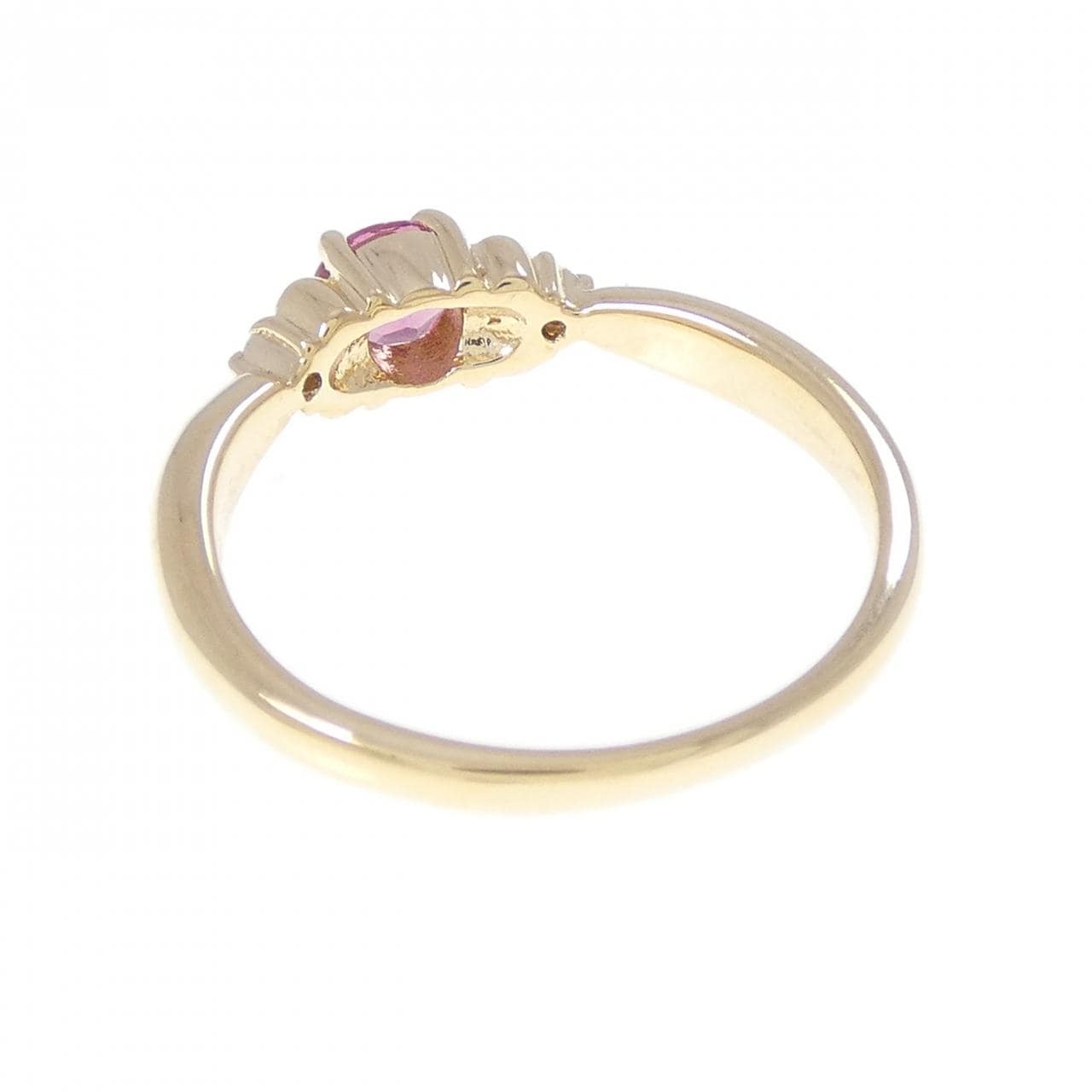 K18YG トルマリン リング