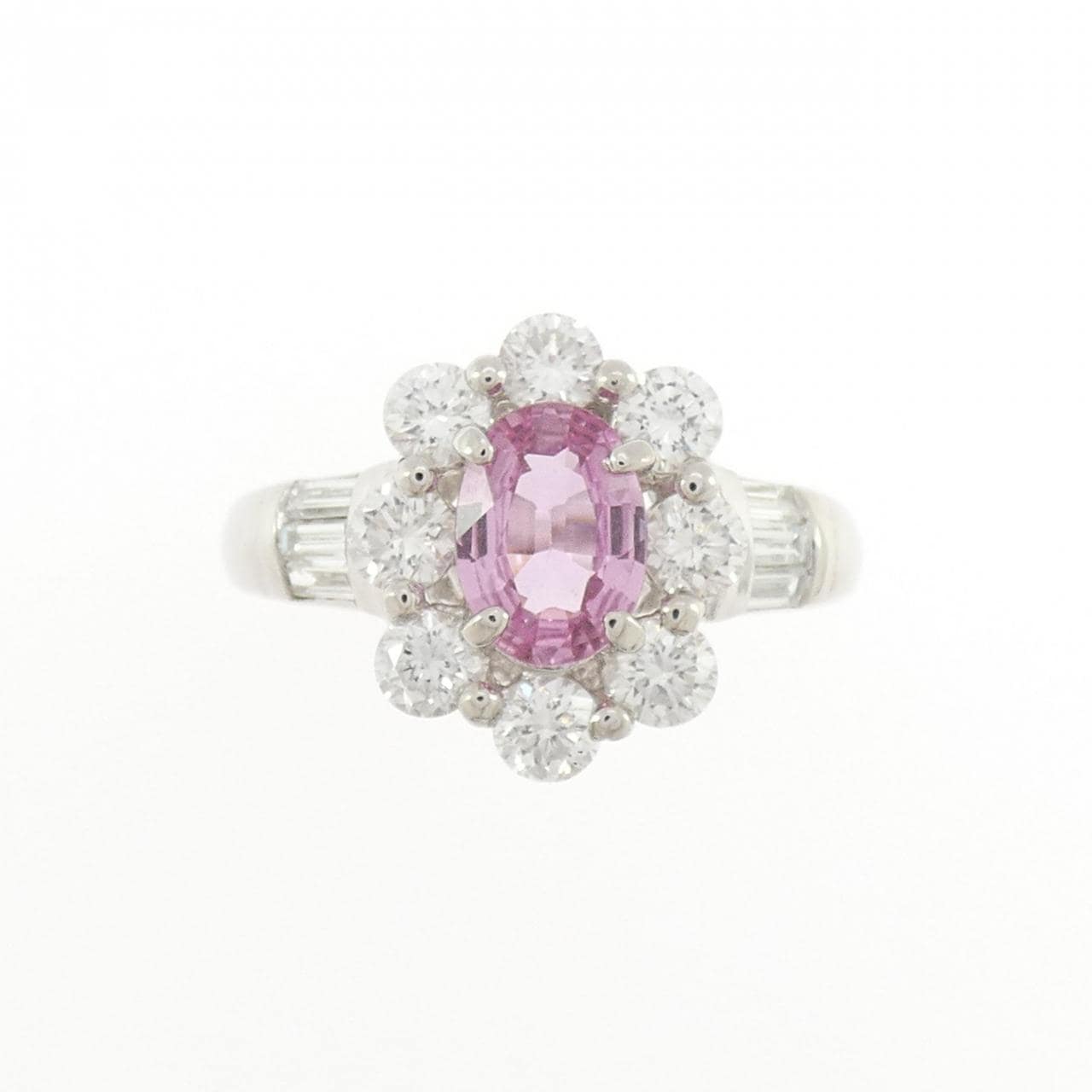 PT900 サファイヤ リング 0.727CT