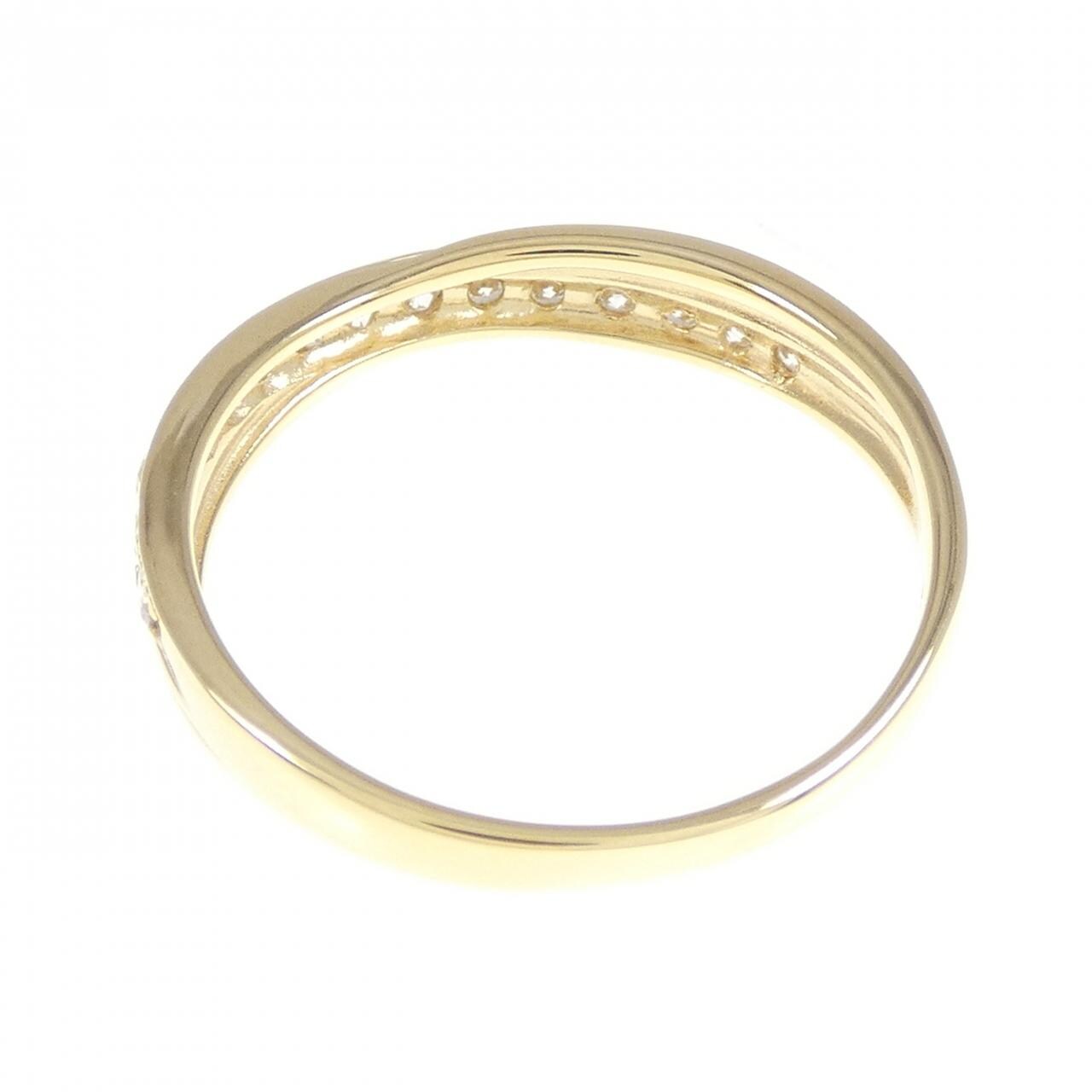 K18YG ダイヤモンド リング 0.20CT