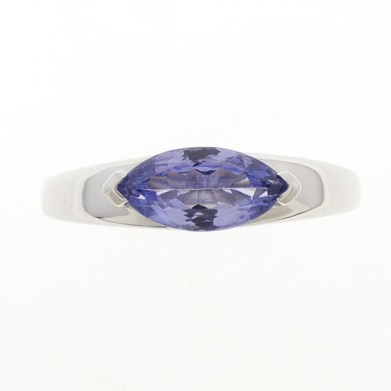 K18WG Tanzanite ring 1.00CT