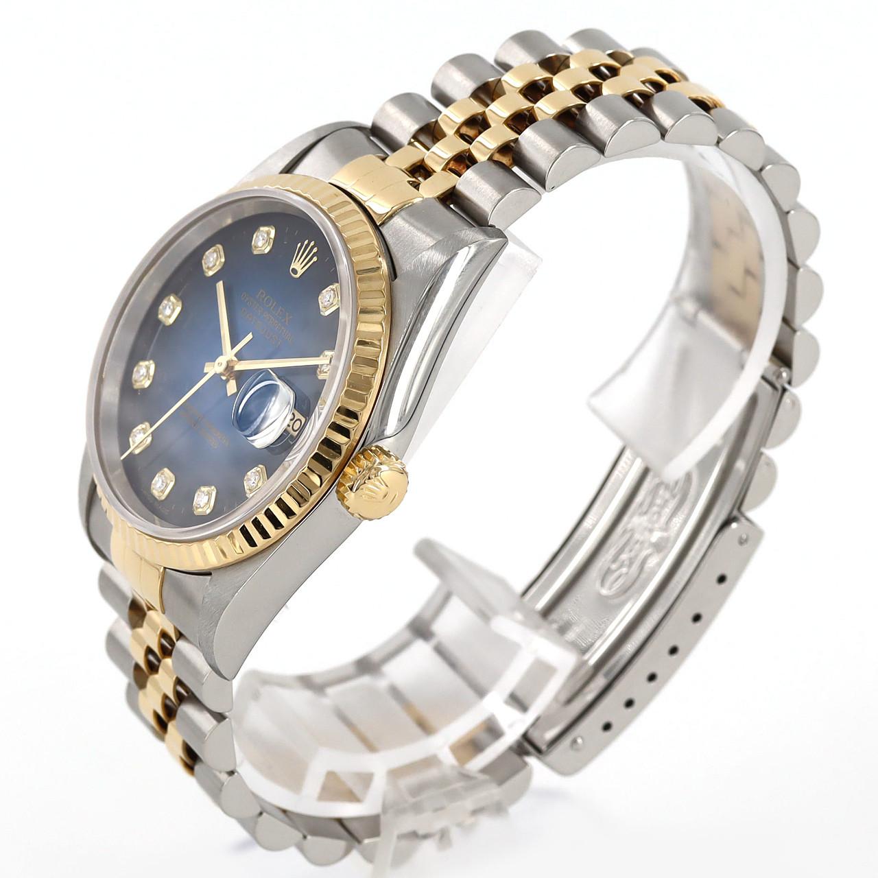 ROLEX Datejust 16233G SSxYG Automatic T number